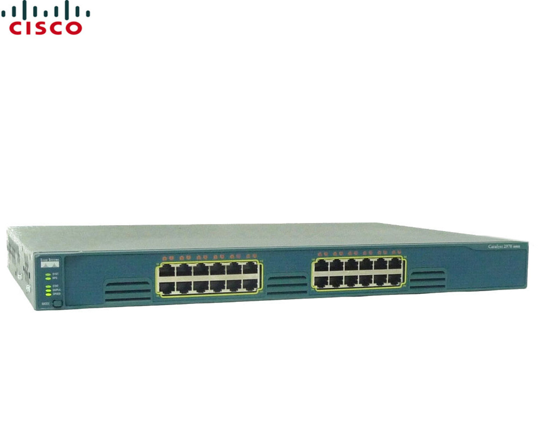 SWITCH ETH 24P 1GB CISCO CATALYST 2970 Refurbished