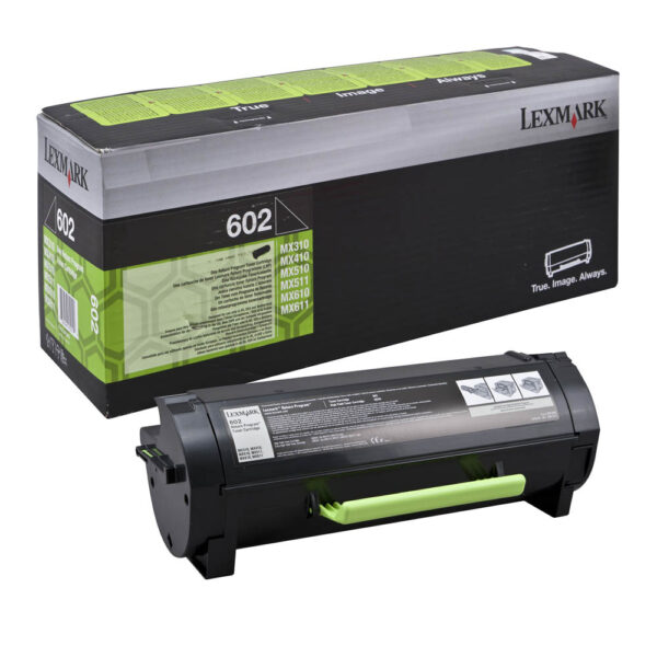 LEXMARK MX310/410/510/511/611 TONER LOW YIELD BLACK (602) RETURN SC 2.5k (60F2000) (LEX60F2000) - SCAX