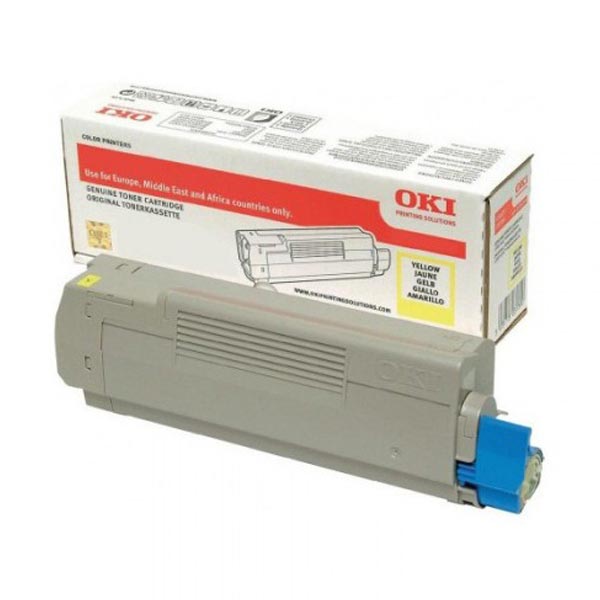 OKI C532/MC573 TNR YELLOW HC 6K (46490605) (OKI-C532-YHC) - SCAX