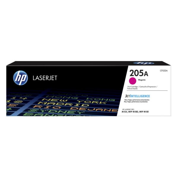 HP 205A LaserJet Magenta Toner (900k) (CF533A) (HPCF533A) - SCAX