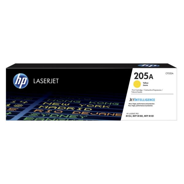 HP 205A LaserJet Yellow Toner (900k) (CF532A) (HPCF532A) - SCAX