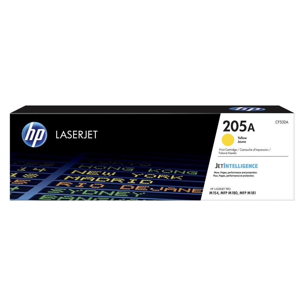 HP 205A LaserJet Yellow Toner (900k) (CF532A) (HPCF532A) - SCAX