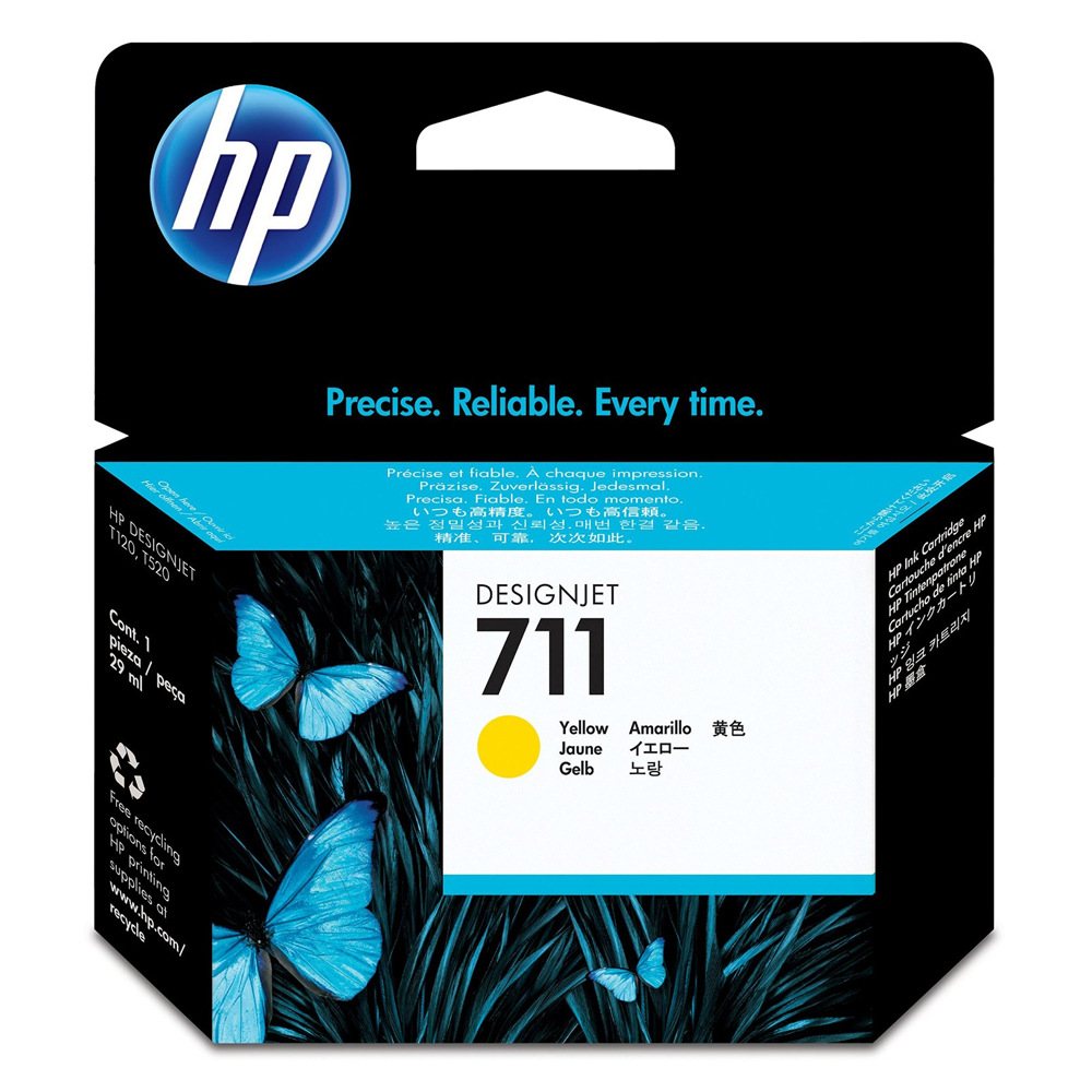 HP Μελάνι Inkjet No.711 Yellow (CZ132A) (HPCZ132A) - SCAX HP Μελάνι Inkjet No.711 Yellow (CZ132A) (HPCZ132A) - SCAX