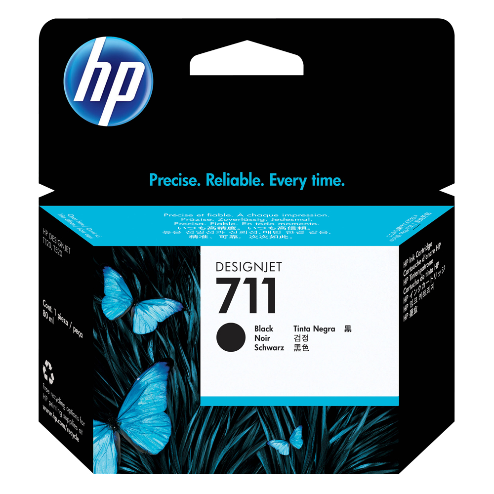 HP Μελάνι Inkjet No.711XL Black (CZ133A) (HPCZ133A) - SCAX