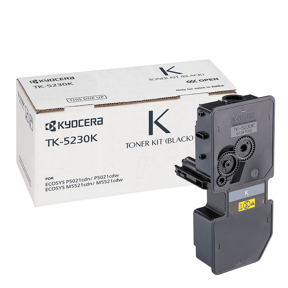 KYOCERA ECOSYS M5521MFP/P5021 TONER HC BLACK (TK-5230K) (KYOTK5230K) - SCAX