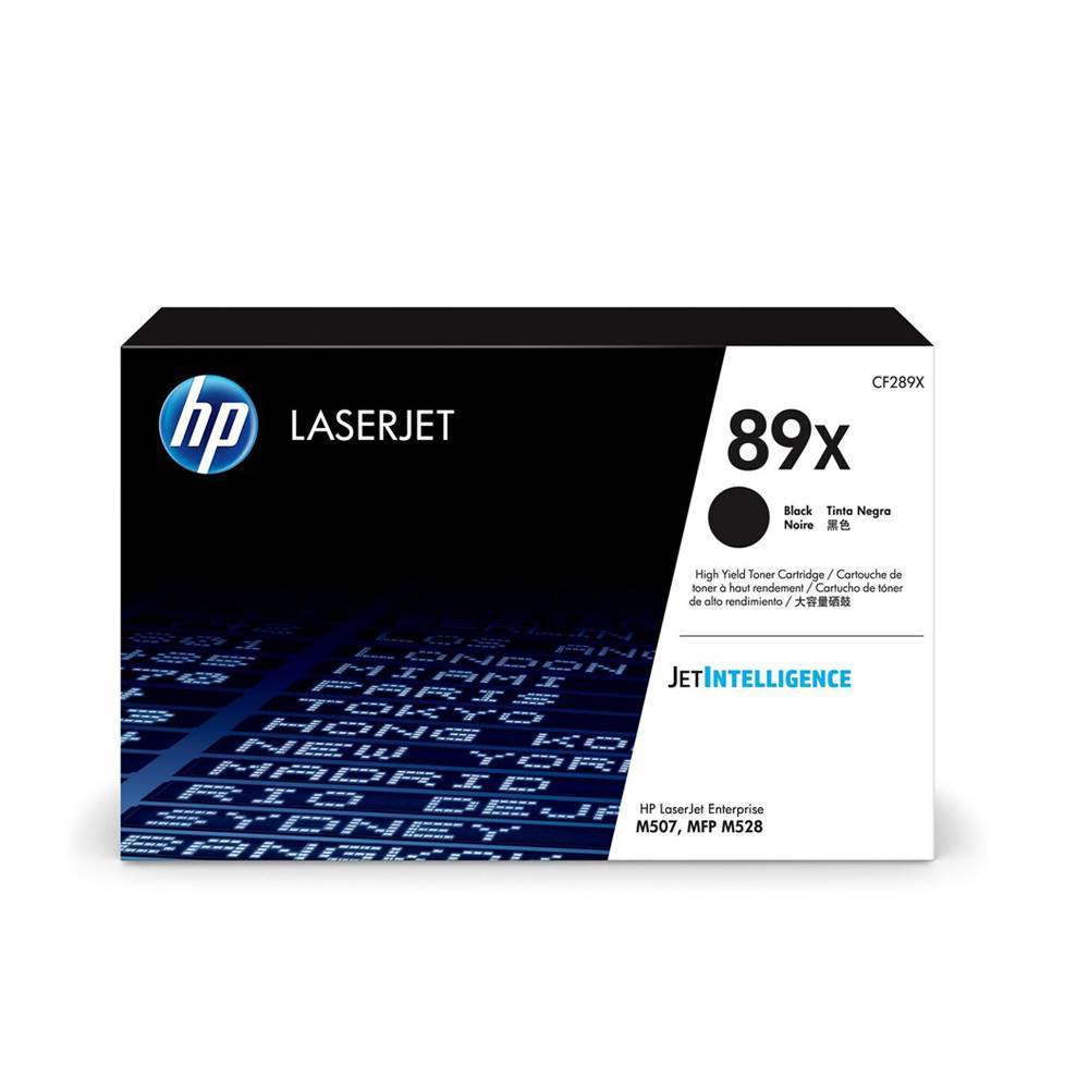 HP 89X LaserJet Black Toner HC (10k) (CF289X) (HPCF289X) - SCAX