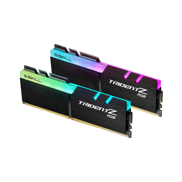 G.Skill Trident Z RGB DDR4 32GB RAM με 2x16GB Modules και Ταχύτητα 3200 για Desktop (F4-3200C16D-32GTZR) - SCAX