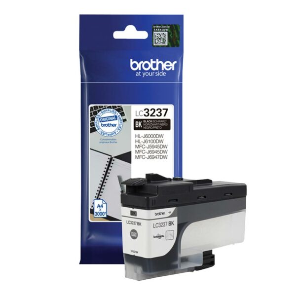 Brother Μελάνι Inkjet LC-3237BK Black (LC-3237BK) (BRO-LC-3237BK) - SCAX