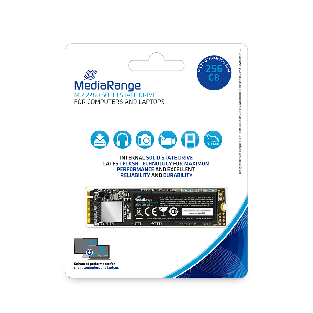 MediaRange Internal M.2 2280 solid state drive