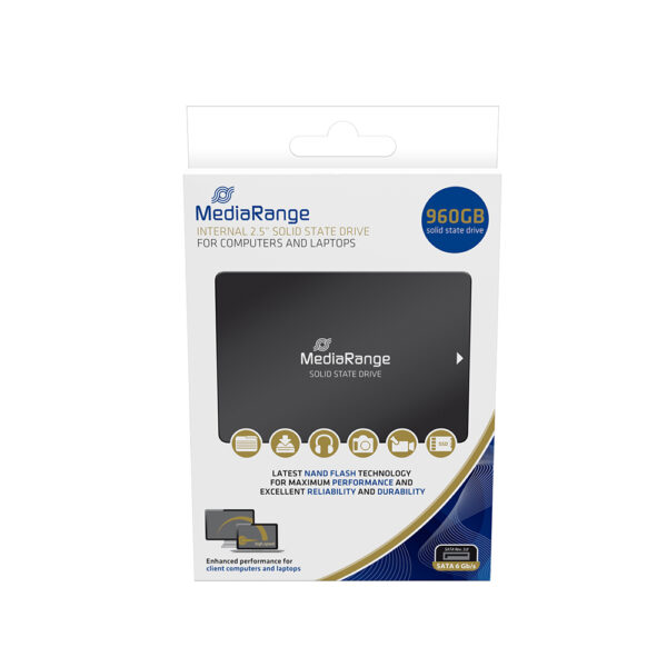 MediaRange Εσωτερικός Σκληρός Δίσκος SSD 960GB (MR1004) - SCAX