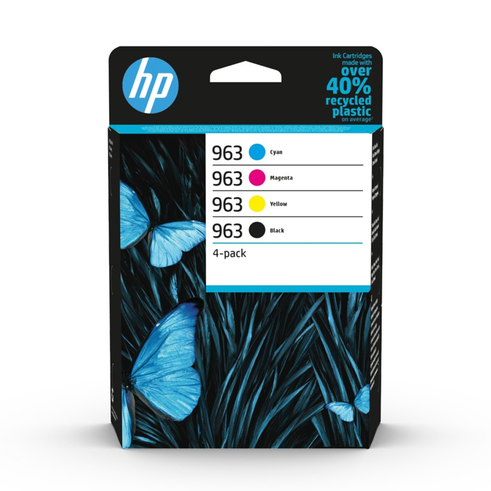 HP Μελάνι Inkjet 963 4-Pack CMYK (6ZC70AE) (HP6ZC70AE) - SCAX