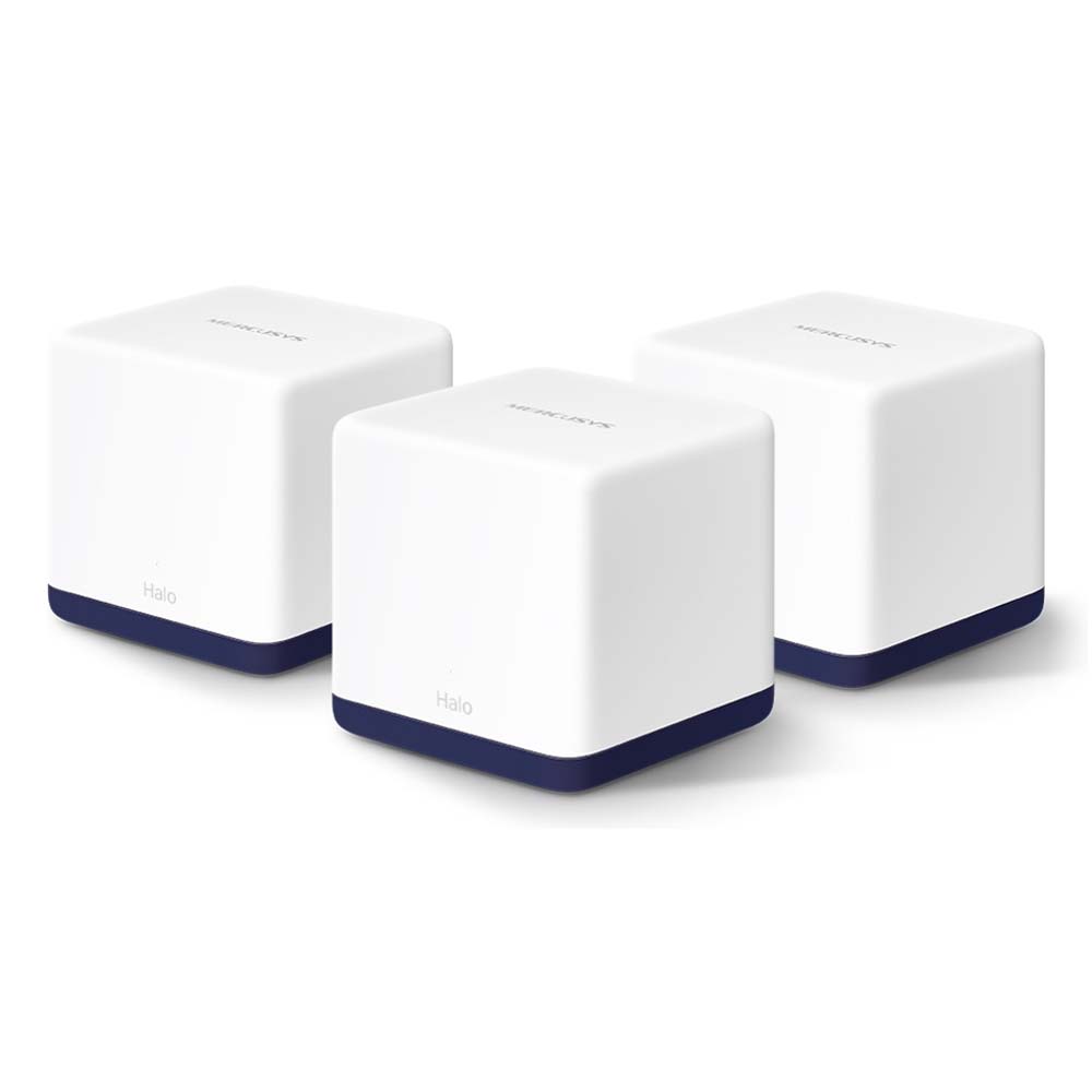 Mercusys AC1900 Whole Home Mesh Wi-Fi System Halo H50G(3-pack) (HALO H50G(3-PACK) (MERHALOH50G(3-PACK) - SCAX