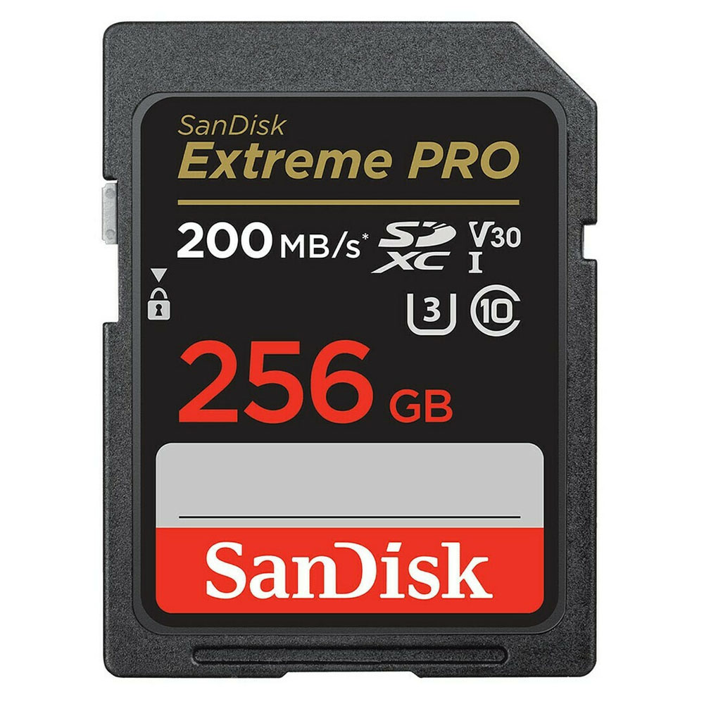 SanDisk 256GB Extreme PRO SDXC (SDSDXXD-256G-GN4IN) (SANSDSDXXD-256G-GN4IN) - SCAX