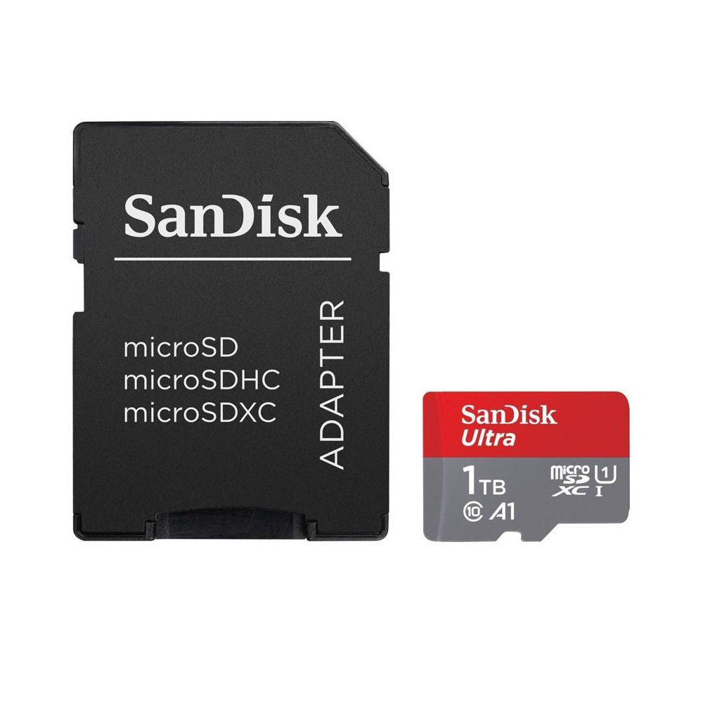 SanDisk Ultra microSD with SD Adapter 1 ΤΒ (SDSQUAC-1T00-GN6MA) (SANSDSQUAC-1T00-GN6MA) - SCAX