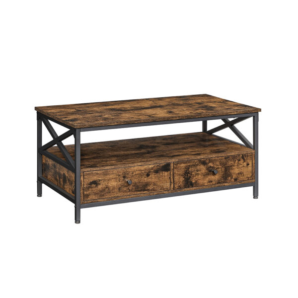 Vasagle Coffee Table 100 x 55 x 45 cm (LCT201B01) (VASLCT201B01) - SCAX