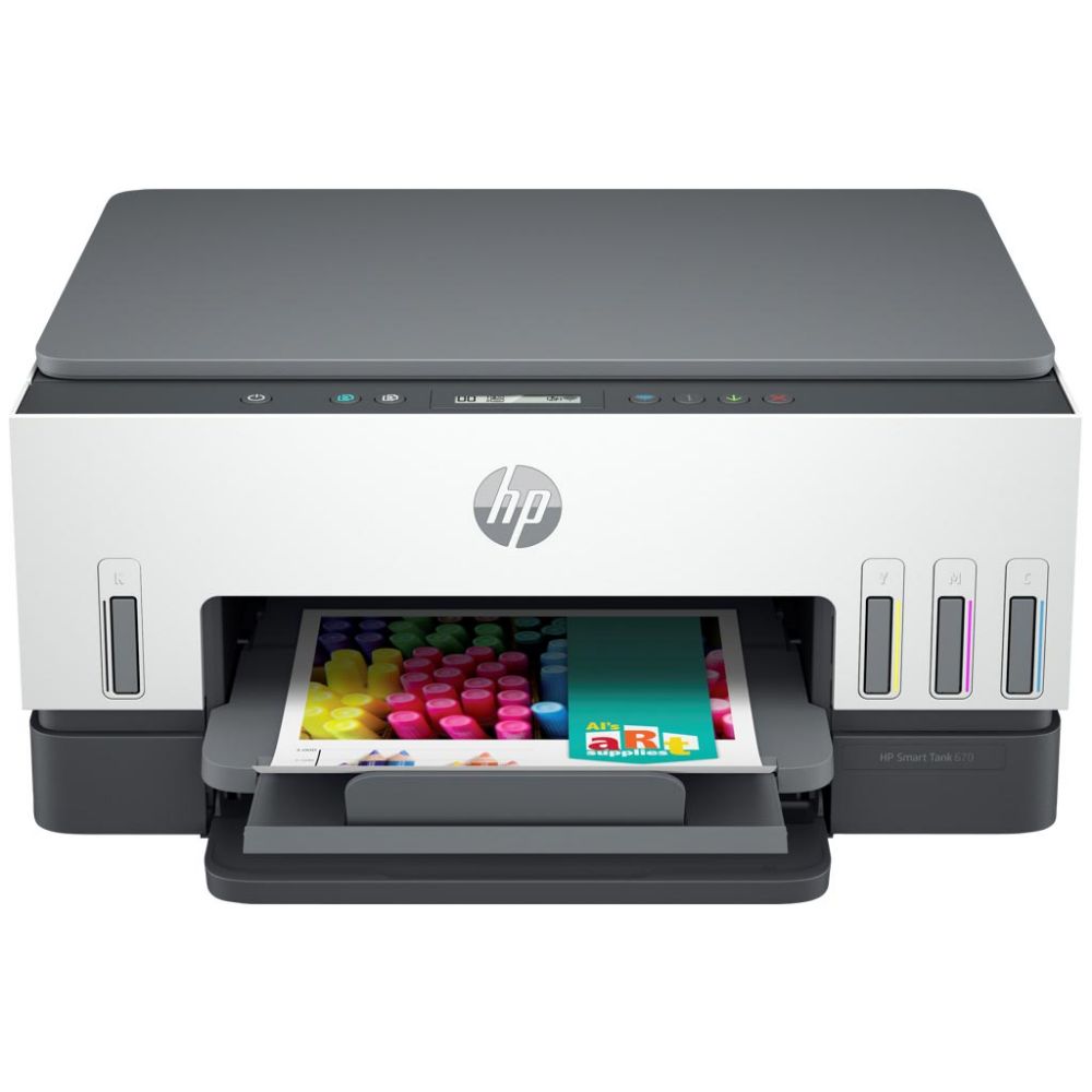 HP Smart Tank 670 All-in-One Printer (6UU48A) (HP6UU48A) - SCAX