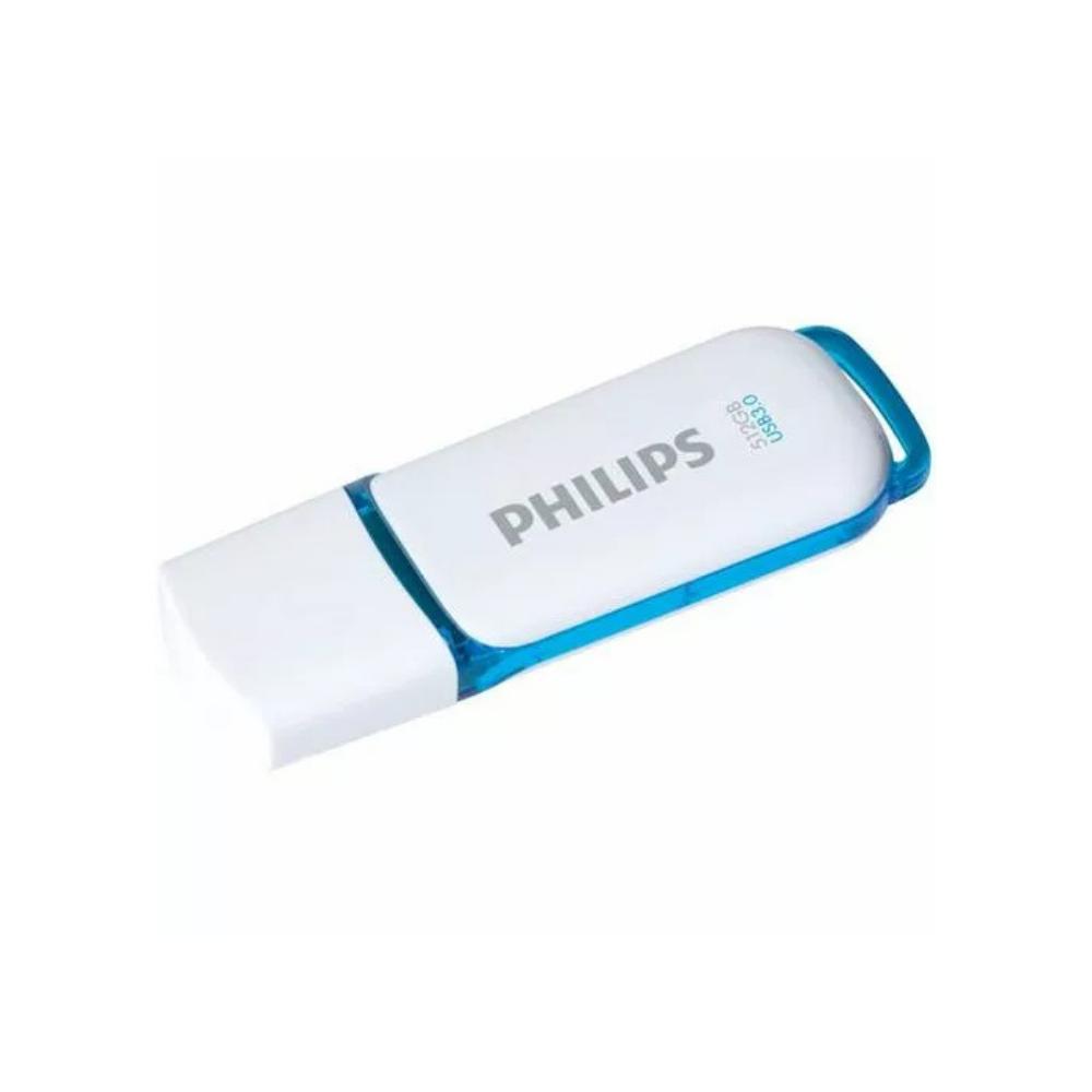 Philips Snow 512GB USB 3.0 Stick Λευκό (FM51FD75B/00) (PHIFM51FD75B-00) - SCAX