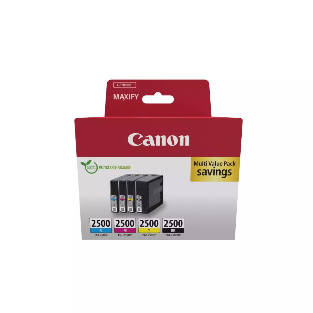 Canon Μελάνι Inkjet PGI-2500 CMYK Multipack (9290B006) (CANPGI-2500MP) - SCAX