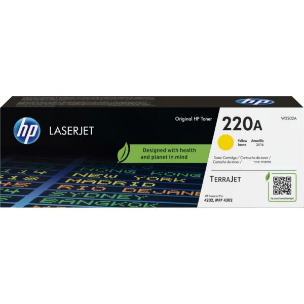 HP 220A Toner Yellow (W2202A) (HPW2202A) - SCAX