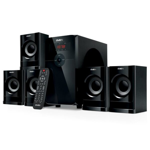 Sven 5.1 Speakers HT-201 Black 20W 5x12W Bluetooth (SV-015770) - SCAX
