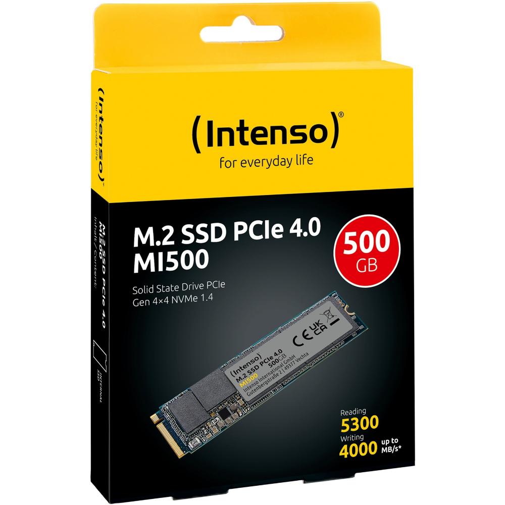 Intenso MI500 M.2 SSD PCIe 4.0 500GB (3836450) (NSO3836450) - SCAX