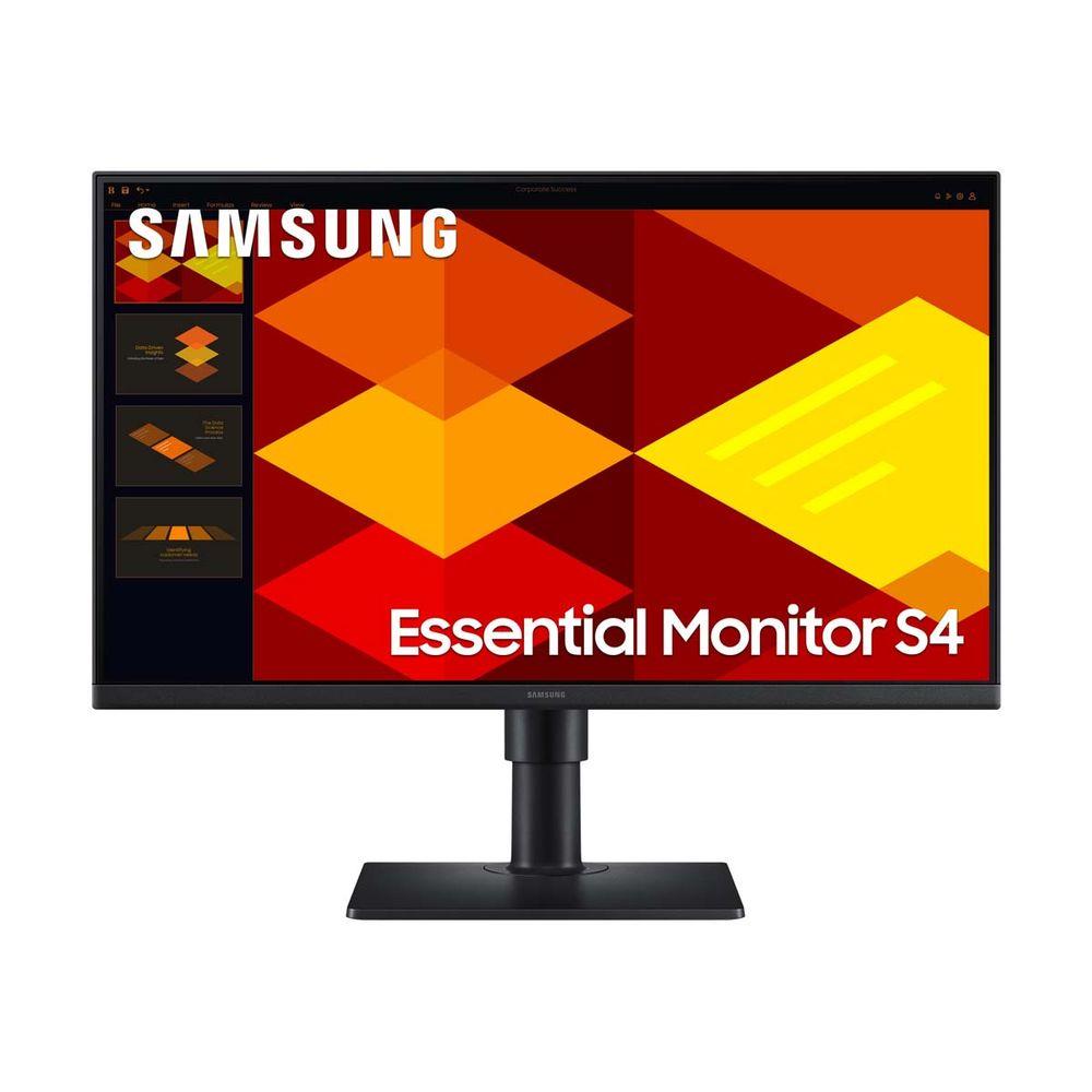 SAMSUNG LS24D406GAUXEN Essential S4 Monitor 24'' (SAMLS24D406GAUXEN) - SCAX SAMSUNG LS24D406GAUXEN Essential S4 Monitor 24'' (SAMLS24D406GAUXEN) - SCAX