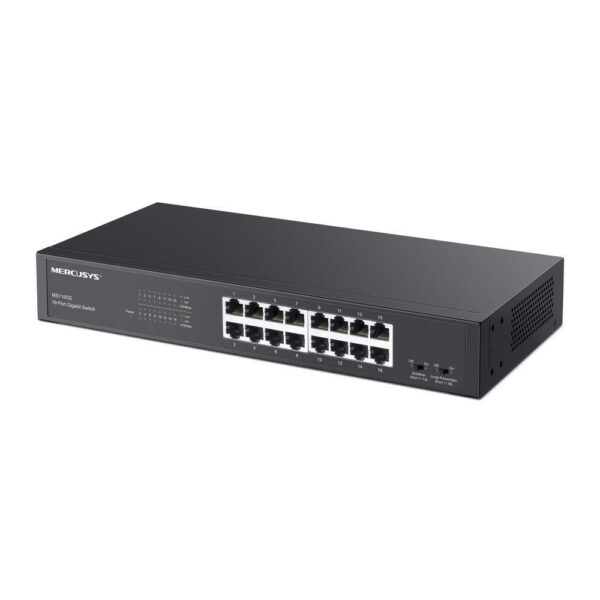 Mercusys 16-port Steel Case Gigabit Switch (MS116GS) (MERMS116GS) - SCAX