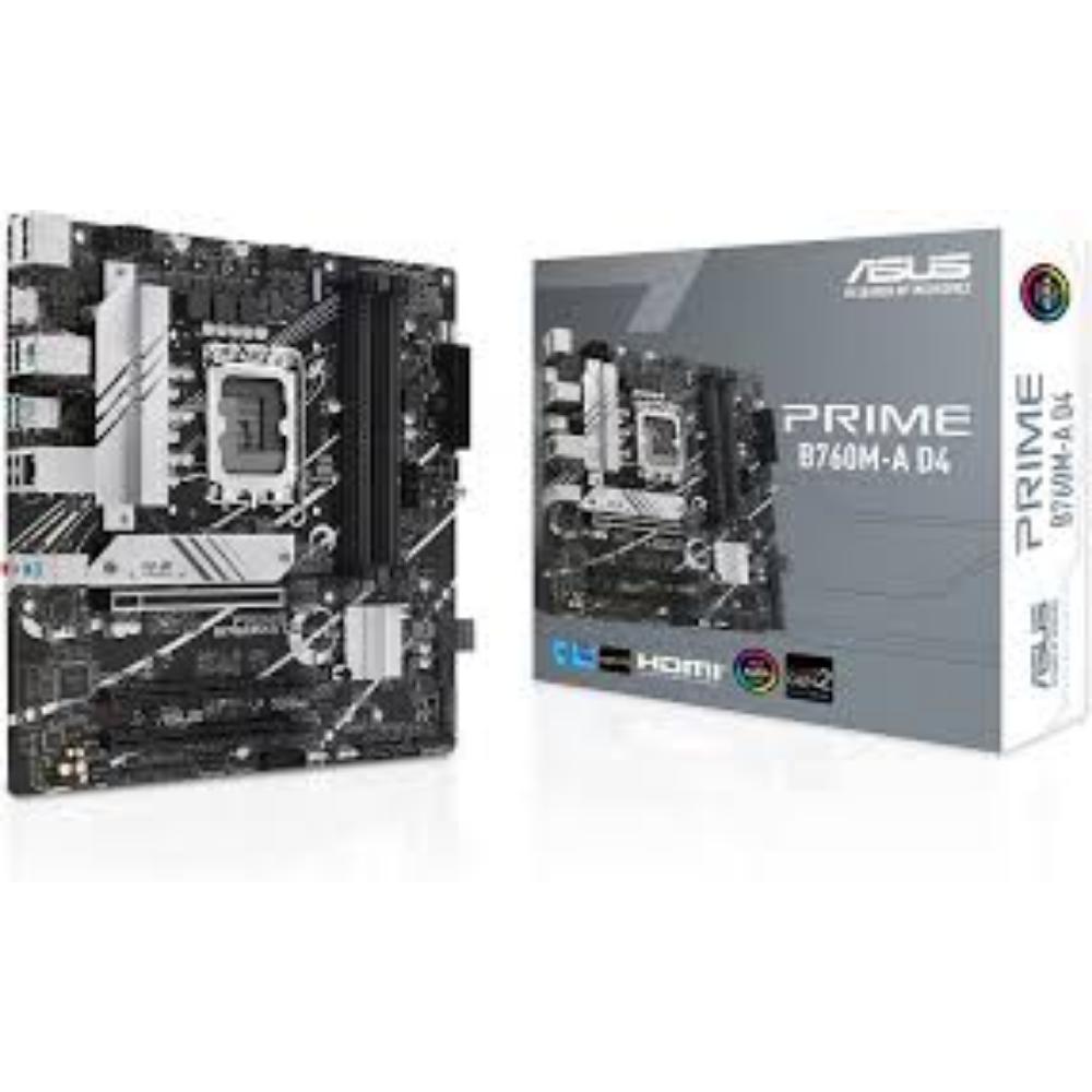 ASUS PRIME B760M-A D4-CSM Intel B760 LGA 1700 micro ATX (90MB1D00-M1EAYC) (ASU90MB1D00-M1EAYC) - SCAX ASUS PRIME B760M-A D4-CSM Intel B760 LGA 1700 micro ATX (90MB1D00-M1EAYC) (ASU90MB1D00-M1EAYC) - SCAX