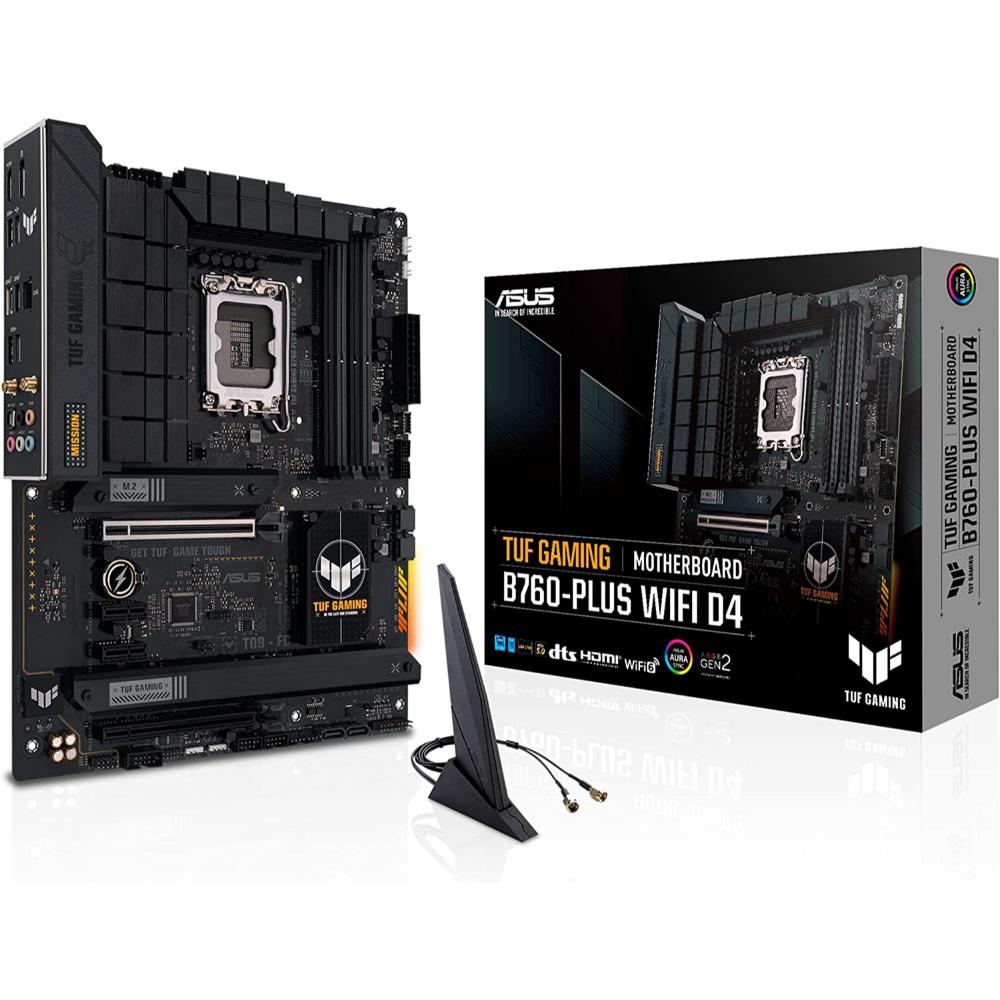 ASUS TUF Gaming B760-Plus WIFI Intel B760 LGA 1700 ATX (90MB1ER0-M1EAY0) (ASU90MB1ER0-M1EAY0) - SCAX