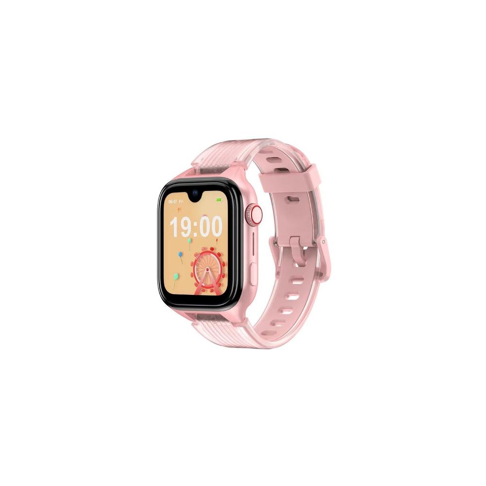 ttec Kidi Pro Amoled Screen GPS 4G Sim Card Kids SmartwatchBalerina Pink (2KSW03P) (TTEC2KSW03P) - SCAX