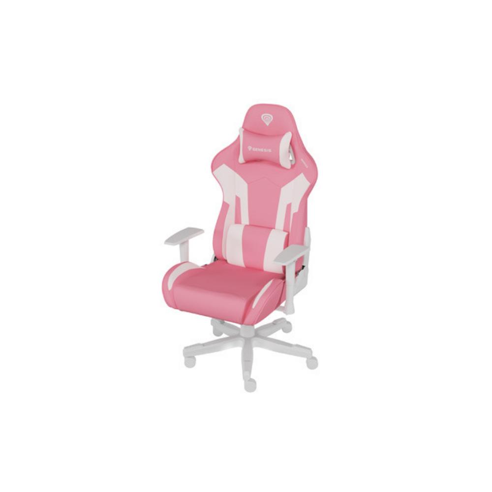 Genesis Gaming Chair Nitro 710 Pink - White  (NFG-1929) (GNSNFG-1929) - SCAX