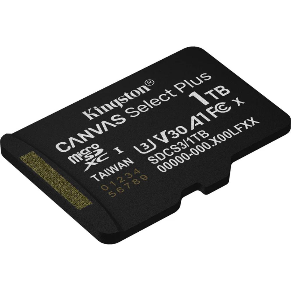 Kingston microSD 1TB Canvas Select+ G3 150MB/s Adap (SDCS3/1TB) (KINSDCS3-1TB) - SCAX