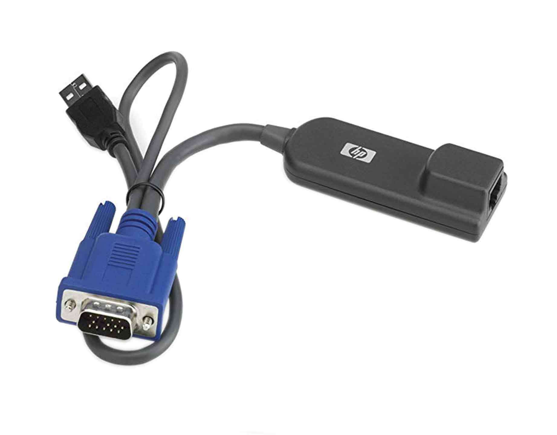 KVM HP USB CONSOLE INTERFACE ADAPTER 0.5M - 396633-001 Refurbished