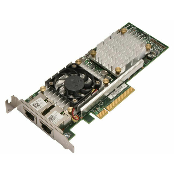 NIC SRV 10GB RJ45 DELL 57810S DUAL PORT PCI-E LOW PROFILE LP Refurbished