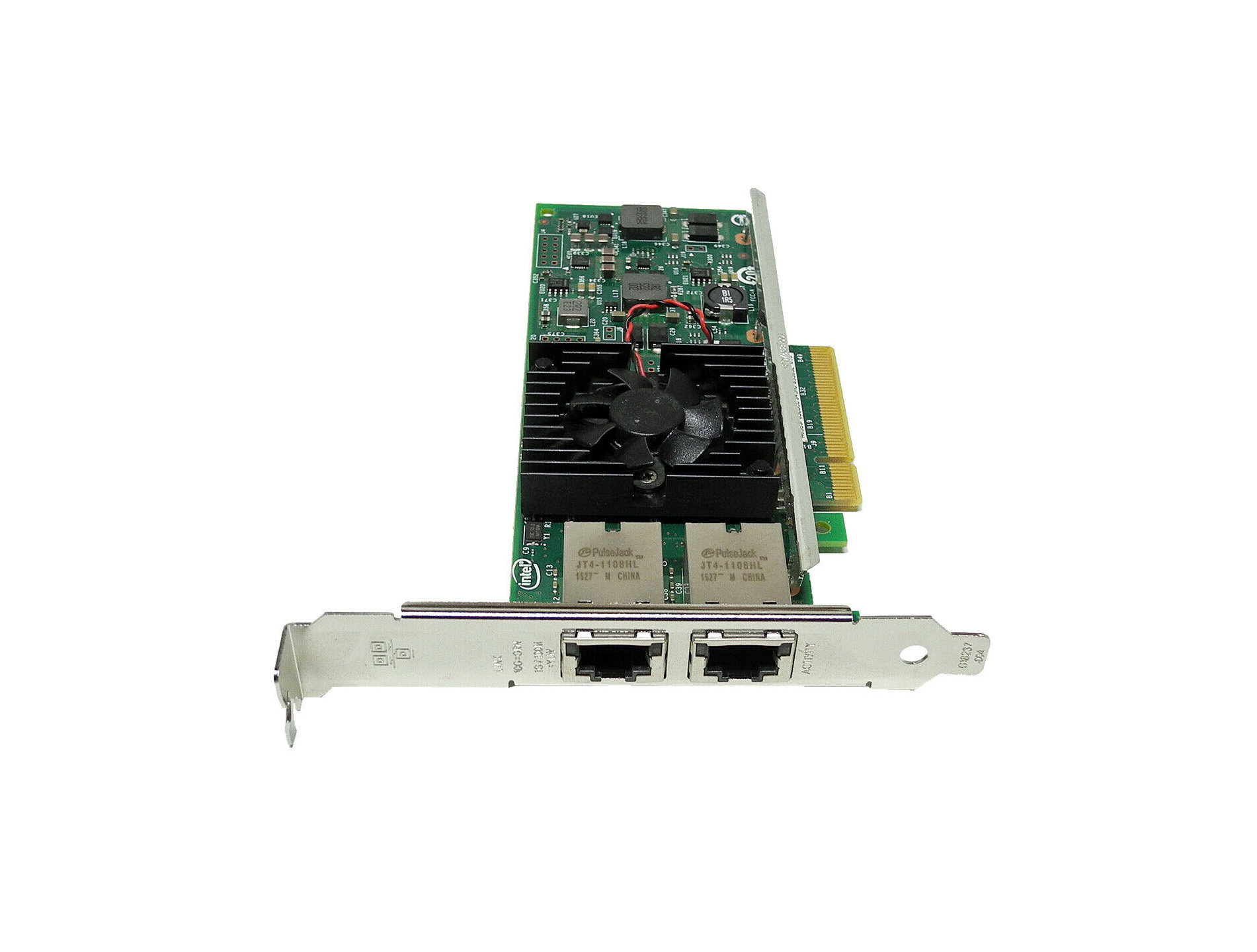 NIC ETH 10GBE RJ45 DUAL PORT INTEL X540-T2 PCI-E Refurbished