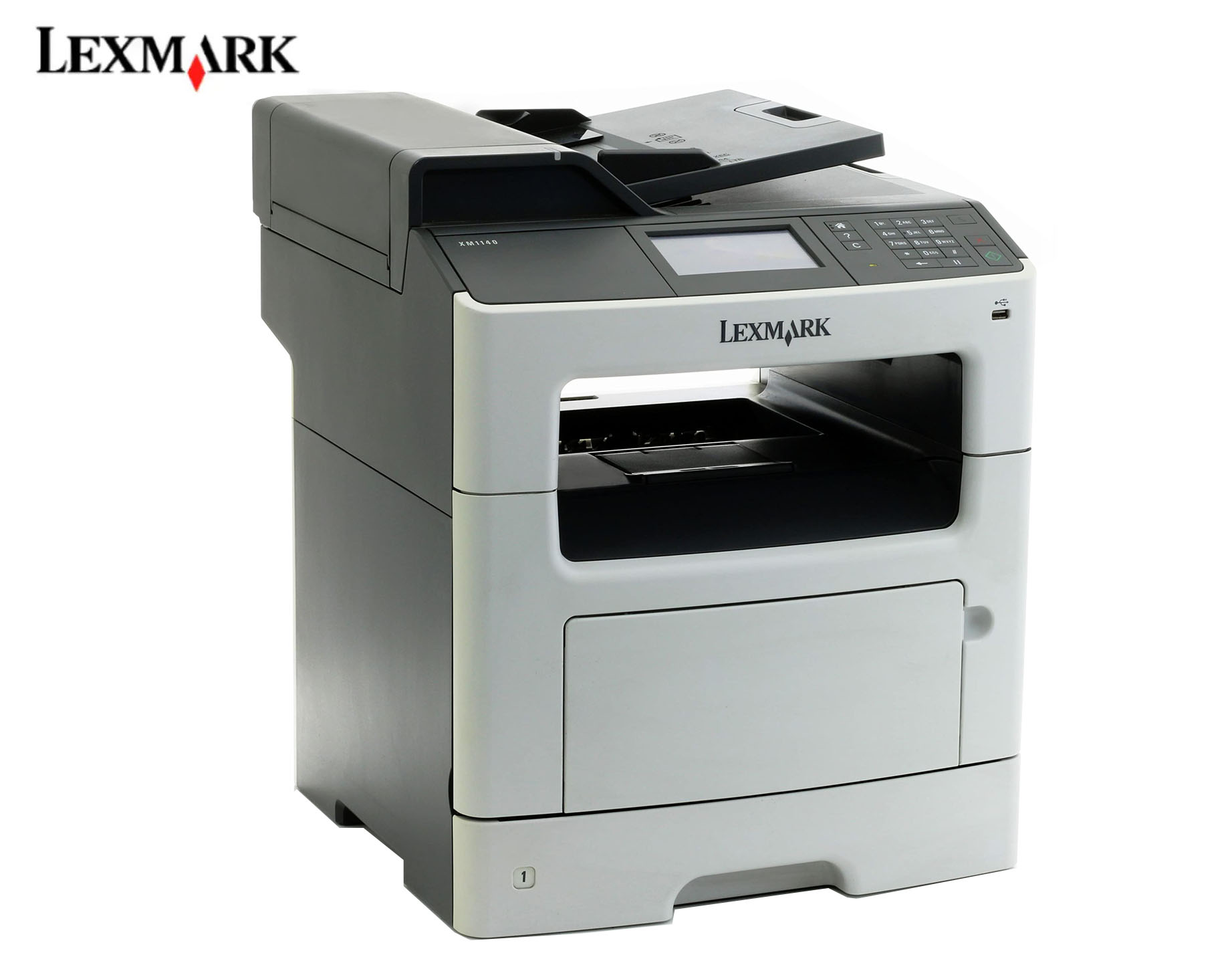 PRINTER LASER MFP LEXMARK XM1140 NO DRUM/TONER GA- Refurbished