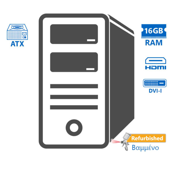 OEM Tower i7-2700K/16GB DDR3/500GB/DVD/Grade A+ Refurbished PC - SCAX
