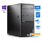 Lenovo M800 Tower i7-6700/8GB DDR4/480GB SSD/DVD/10H Grade A+ Refurbished PC - SCAX