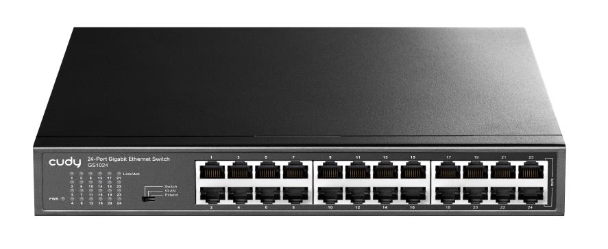 CUDY GS1024 24-PORT GIGABIT METAL SWITCH