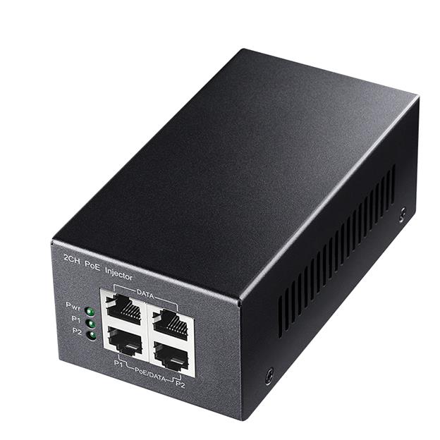 CUDY POE220 2-CHANNEL 30W GIGABIT POE+/POE INJECTOR - SCAX