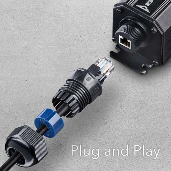 CUDY POE15 GIGABIT POE+ OUTDOOR WATERPROOF EXTENDER