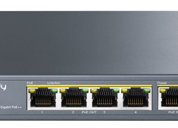 CUDY POE40 4 CHANNEL GIGABIT POE ++ EXTENDER - SCAX