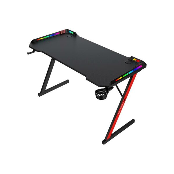 XTRIKE DK-05 GAMING DESK ΜΕ ΦΩΤΑ LED - SCAX
