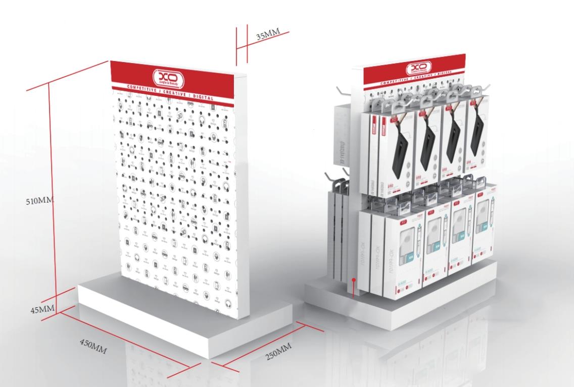 XO XO-ZSJ001 STAND 2ΠΛΗΣ ΟΨΗΣ 555*450*250 - SCAX