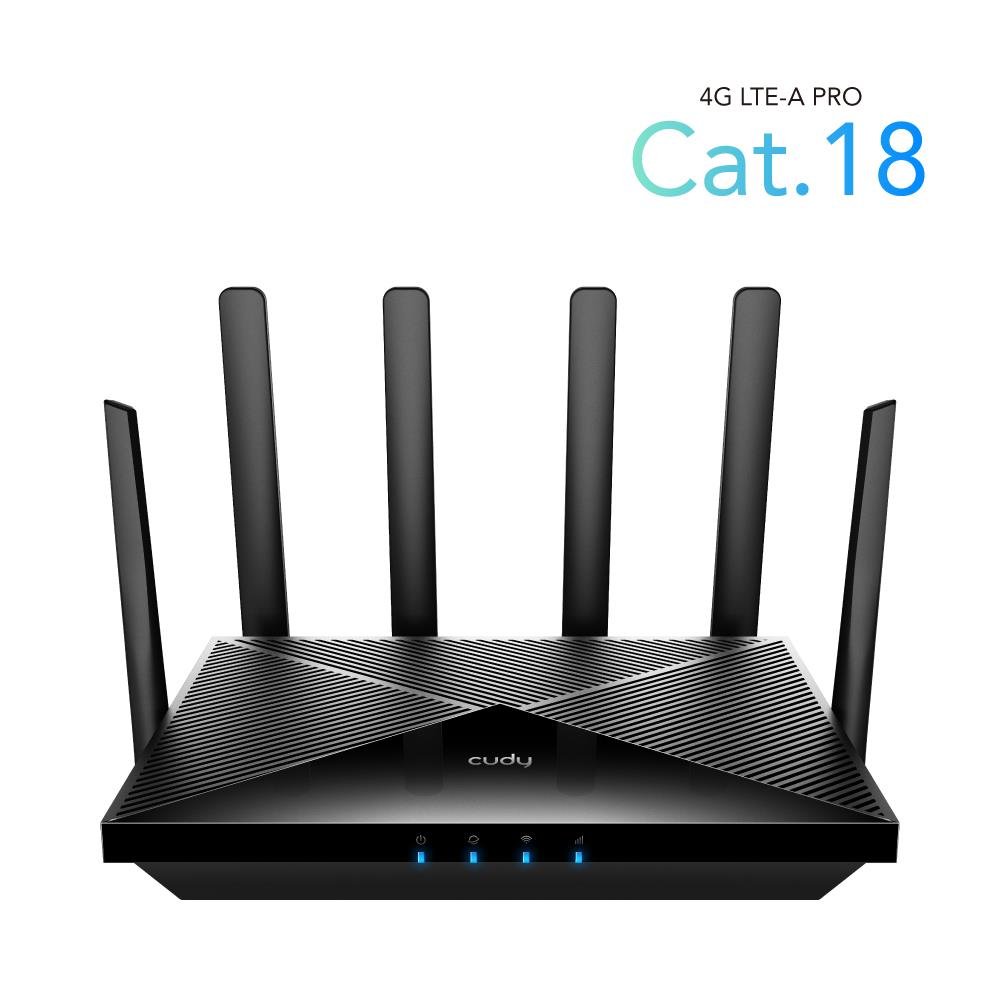 CUDY LT18 AX1800 WI-FI 6 MESH 4G LTE CAT 18 GIGABIT ROUTER
