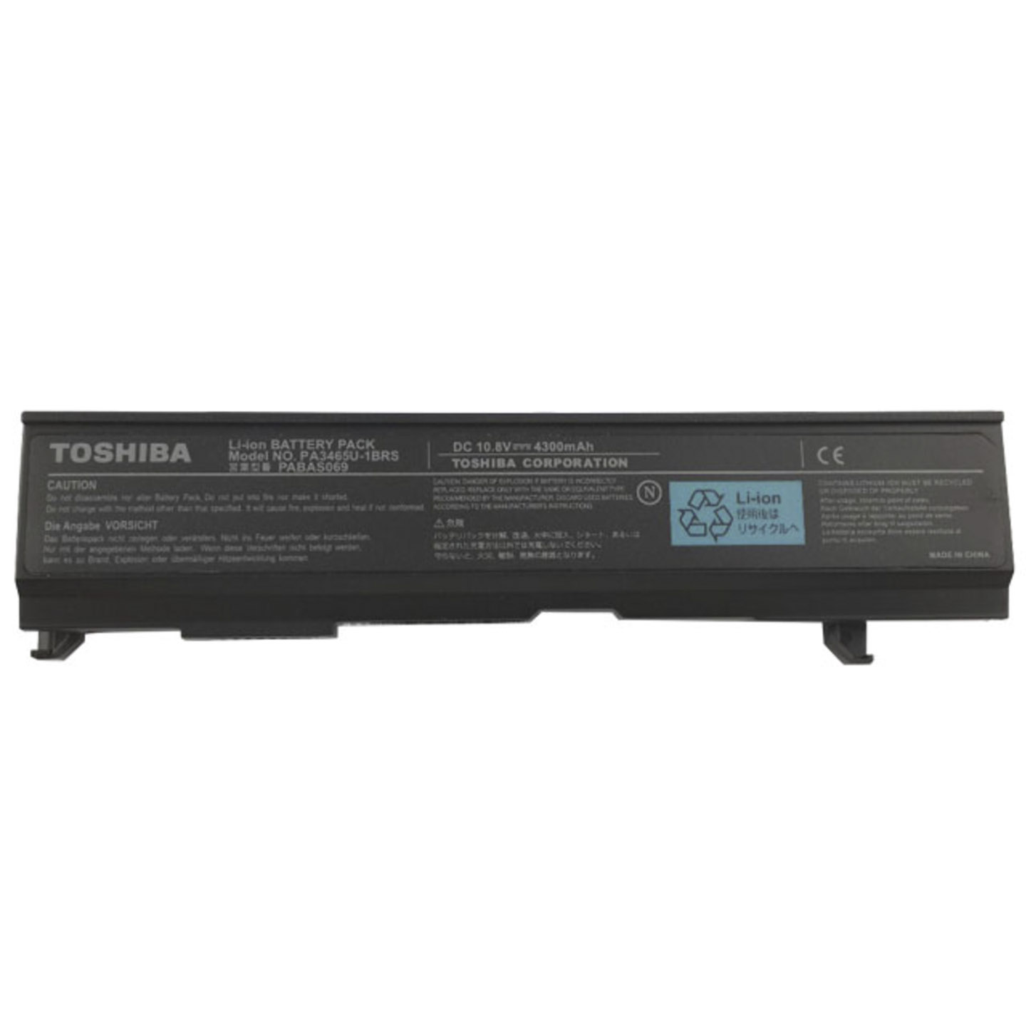 TOSHIBA SATELLITE A100 A80 M100 M40 BATTERY 6CELLS - PA3465 Refurbished