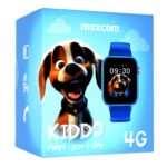 Smartwatch Maxcom FW59 Kiddo 4G GPS IP65 670mAh με 1.85” IPS 20mm Silicon Band και SOS Button Μπλέ με Δυνατότητα Κλήσεων - Image 2