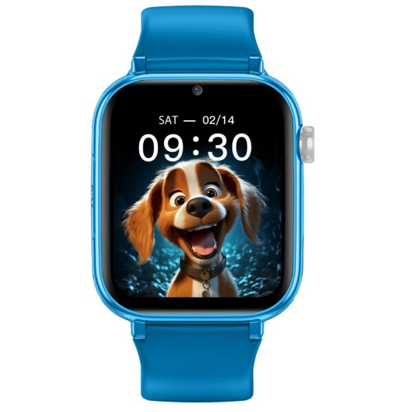 Smartwatch Maxcom FW59 Kiddo 4G GPS IP65 670mAh με 1.85” IPS 20mm Silicon Band και SOS Button Μπλέ με Δυνατότητα Κλήσεων - SCAX