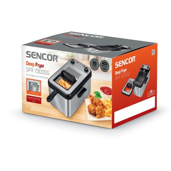 2lt 2200W Sencor SFR 7200SS Ασημί - SCAX