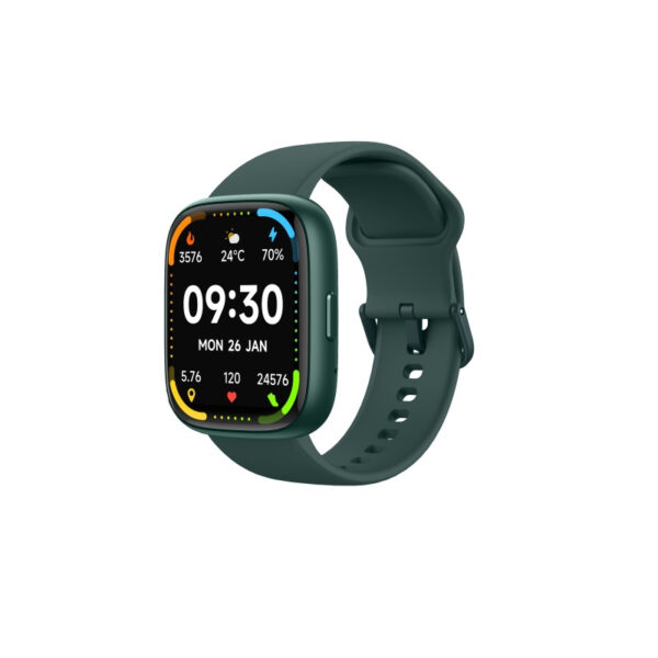 Smartwatch Maxcom Ecowatch 6 1.83" 300 mAh IP68 με Δυνατότητα Κλήσεων Green - SCAX
